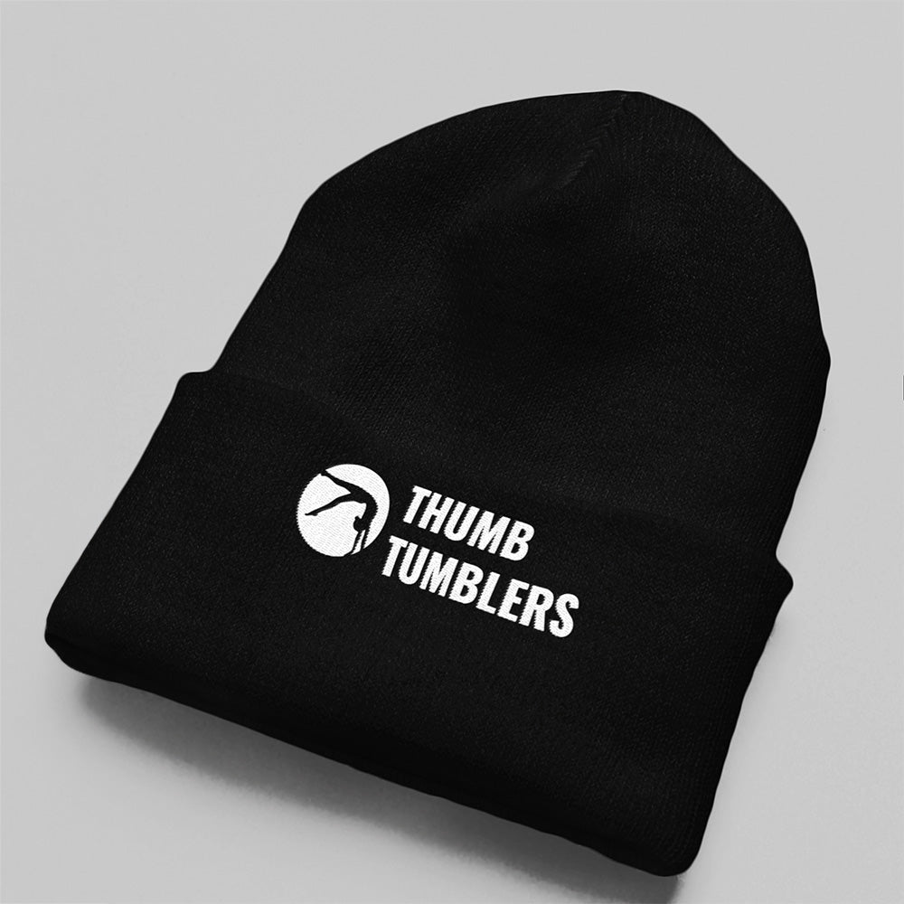 Thumb Tumblers Embroidered Beanies - DecalFreakz