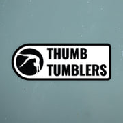 Thumb Tumblers Full Sticker - DecalFreakz