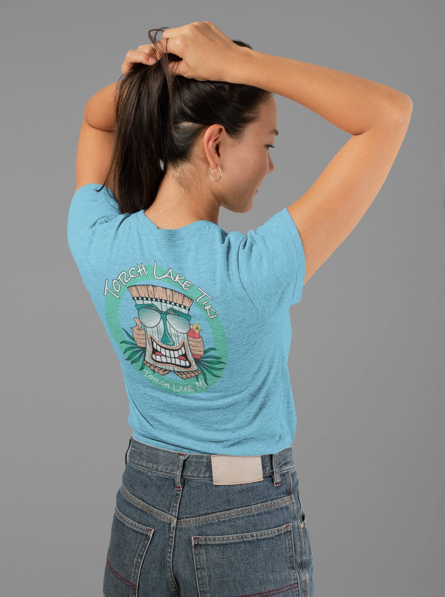 Torch Lake Tiki Tee - DecalFreakz