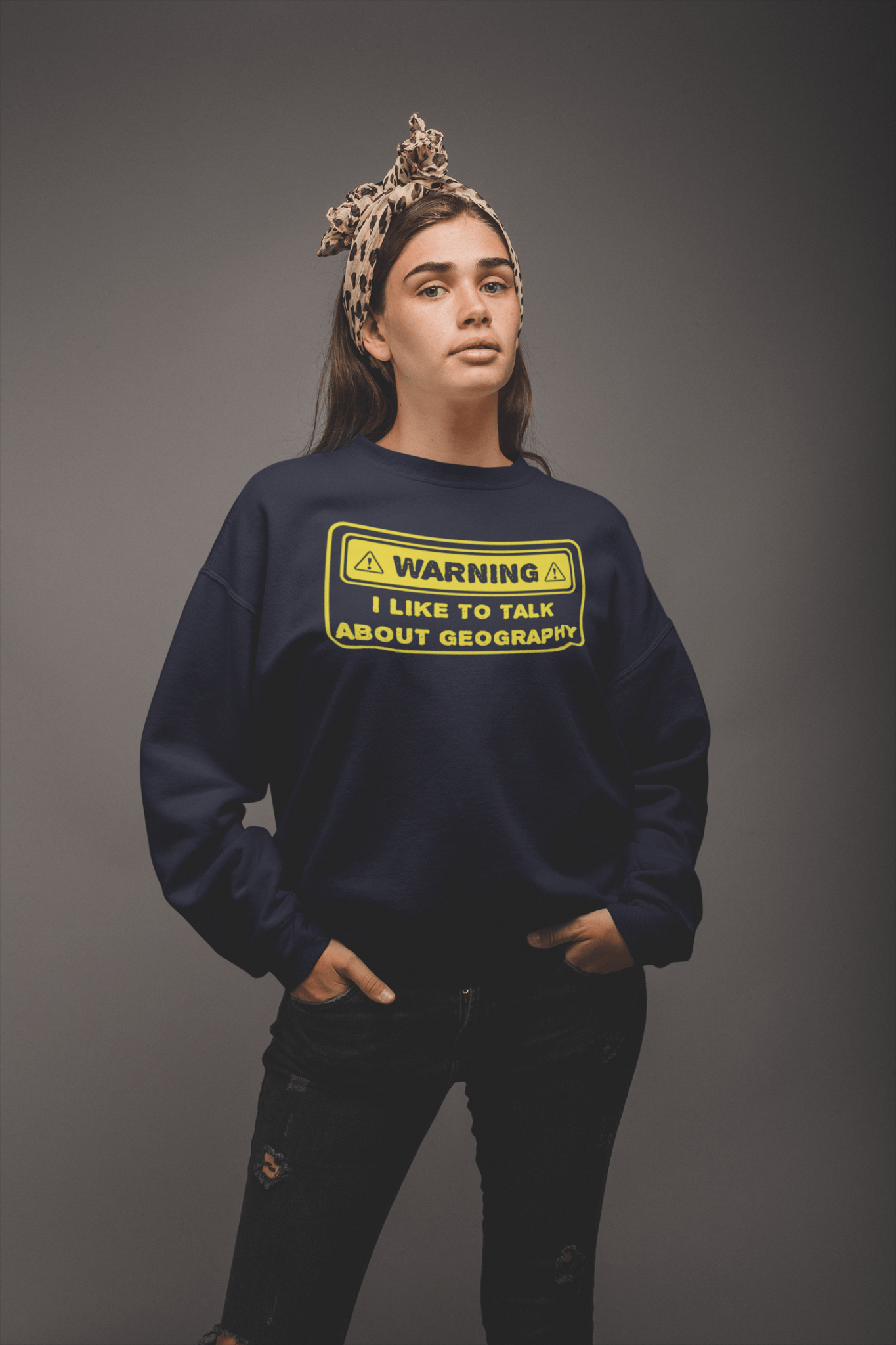 Warning Crew Neck - DecalFreakz