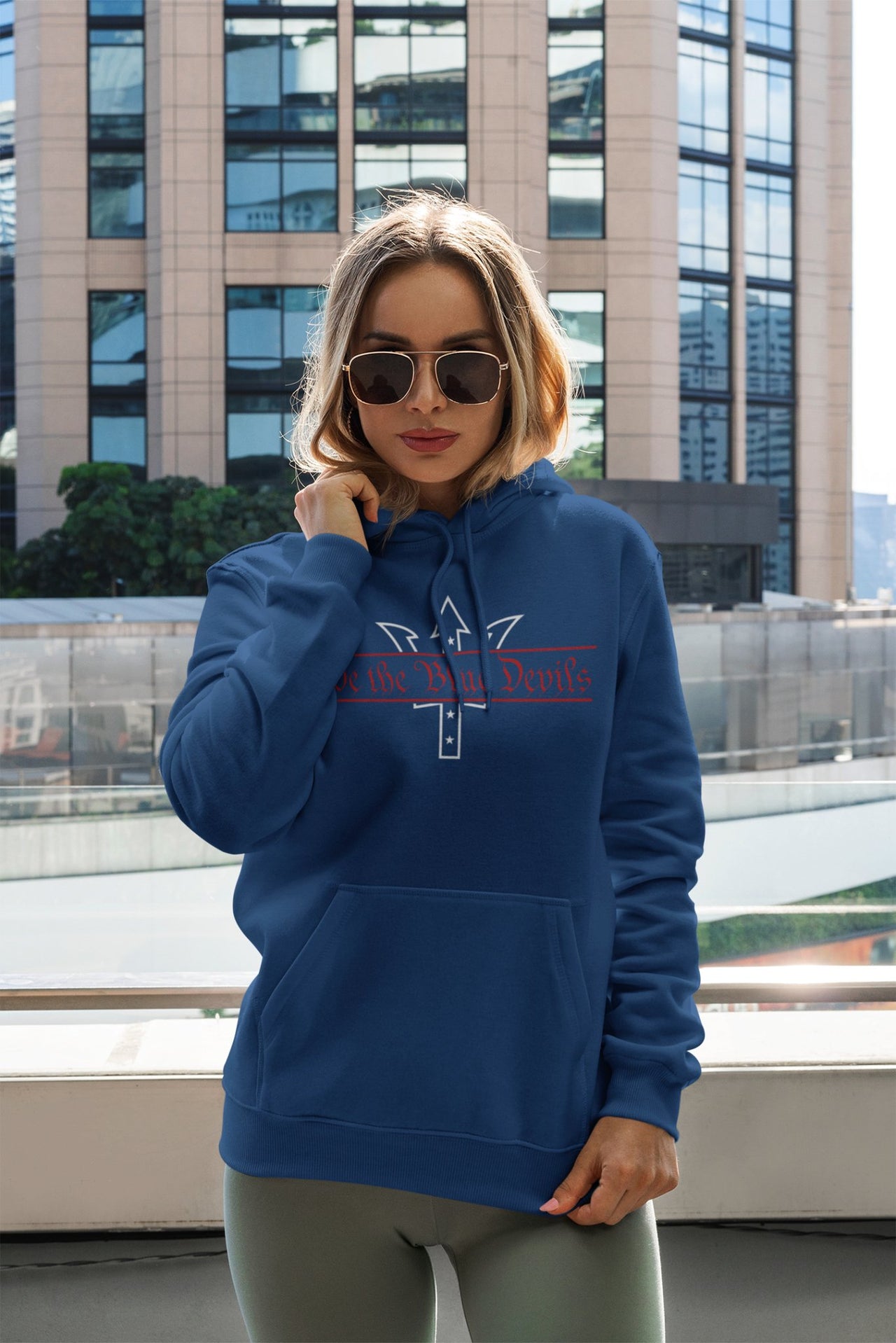 We the Blue Devils - Hoodie - DecalFreakz