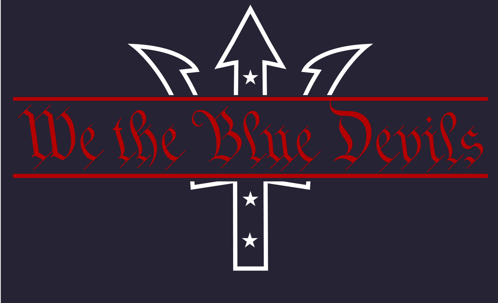 We the Blue Devils - Tshirt (Copy) - DecalFreakz