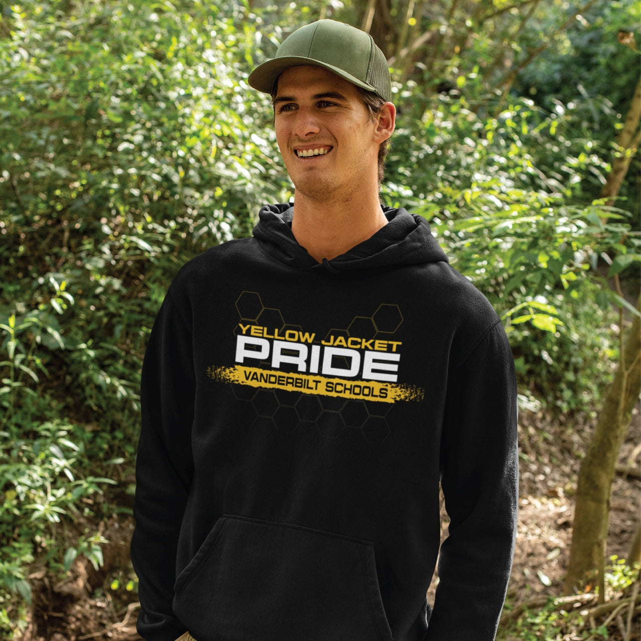 Yellow Jacket Pride Hoodie - DecalFreakz